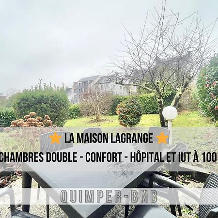 Maison Lagrange - 4 Chambres Quartier Iut Hopital แก็งแปร์ ภายนอก รูปภาพ